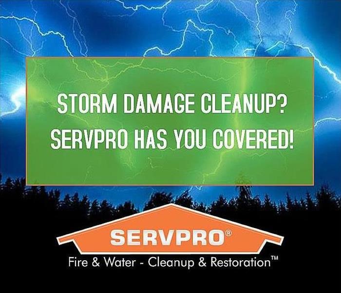 SERVPRO Faster To any disaster